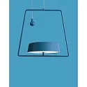 Deko-Light Pendel til magnetisk lampe MIRAM, B/H: 20,5cm/18,5cm, blå