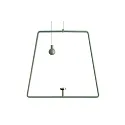 Pendelum for magnetic luminaire MIRAM, B/H: 20,5cm/18,5cm, green