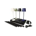 Deko-Light charging station CANIS, black