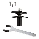 Monteringssæt OFFICE THREE TABLE LAMP justerbar, aftagelig, kulsort