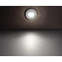Deko-Light cover ALWAID 2 - MILKY round, white aluminum