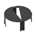 cover SHORELINE PRO 70 / 100 rigid, mechanical, dark grey