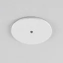pendel adapter Ø DA 68MM / RECESSED rund, indbygget version, trafik hvid
