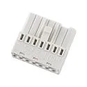 tilslutningsstikdåse SANOTRUNK UNIVERSAL WAGO 267-501, hvid