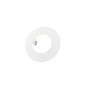 reducing ring 130MM / 70MM / CUTOUT 95MM round, mechanical, built-in version, traffic white