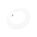 reduktionsring 240/180MM rund, mekanisk, indbygget version, signal hvid
