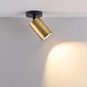 Deko-Light overflademonteret hus CAN MIX'N MATCH 1/2 - SPOT HEAD (CEILING / 3PHASE) cylindrisk, stiv, mekanisk, bronze