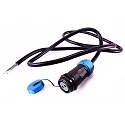 Cable system Weipu HQ 12/24/48V feed-in cable 2-poles, 100cm