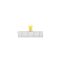 Deko-Light AU-01-10, flad U-Profil til 10 - 11,3 mm LED Strips, 100cm, anodiseret aluminium