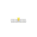 Deko-Light AU-02-10, høj U-Profil til 10 - 11,3 mm LED Strips, 100cm, anodiseret aluminium