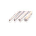 AU-02-12, high U-profile for 12 - 13,3 mm LED stripes, 200cm, anodized aluminum