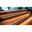 Deko-Light Reprofile stair STEP profile AL-02-10 for 10 - 11,3 mm LED stripes, aluminum anodized, 200cm, silver