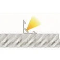 Deko-Light Hjørneprofil AV-05-12 til 12 mm LED Stripes, sølv matt, anodiseret, 200cm