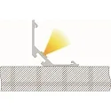 Deko-Light Corner profile AV-05-25 for 25 mm LED Stripes (2x 12 mm), silver matt, anodised, 200cm
