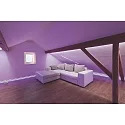 Basis Profil AM-02-10 til 10 - 11.3mm LED Strip, sølv matt, anodiseret, 200cm