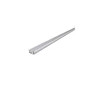 Reprofil IP-Profil, U-flad AU-04-12 til 12 - 13,3 mm LED Strips, aluminium anodiseret, 200cm, sølv