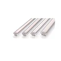  ET-02-12, high T-profile for 12 - 13,3 mm LED stripes, 200cm, anodized aluminum