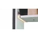 Deko-Light Drywall profile, ceiling cove EL-03-10 for 12mm LED strip, matt silver, anodized, 200cm