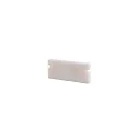 Endekappe P-AU-01-10, 16 mm, 2 stk., hvid