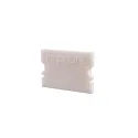 Endekappe P-AU-02-15, 21 mm, 2 stk., hvid