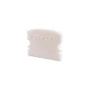 Endekappe F-AU-02-15, 21 mm, 2 stk., hvid