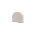 Endekappe R-AU-01-12, 18 mm, 2 stk., hvid