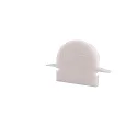 Endekappe R-ET-01-10, 25 mm, 2 stk., hvid