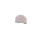 Endekappe L-AU-01-10, 16 mm, 2 stk., hvid