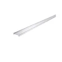 Accessories for LED profile cover P-01-20, 200cm, clear, 95% transmission