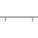 Afdækning P-05-15, BxH: 46,21x1,5mm, hvid satineret, 200cm