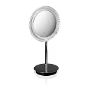Spejl med belysning BS 15 TOUCH LED 5-fold, rund IP 20, chrom 