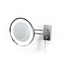 Spejl med belysning BS 36 LED 5-fold IP 44, chrom 