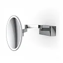Spejl med belysning VISION R Spejl med 5x forstørrelse IP44, chrom 