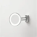 Spejl med belysning BS 36 LED 7-fold IP 44, chrom 