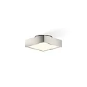 Loftlampe CUT 18 N LED IP 44, nikkel satin dæmpbar