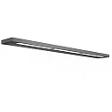 LED Wall luminaire SLIM 80 N LED, 41,2W, 3000K, 6200lm, IP44, black matt