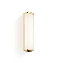 Væglampe NEW YORK 40 N LED IP44, guld dæmpbar