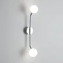 Wall luminaire PEP TWO, G9, IP20, chrome