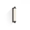 wall luminaire VIENNA 40 IP44, mat, silver dimmable