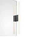 Spejllampe OMEGA 1 S14d 30-60 cm 1 sockel IP20, chrom 