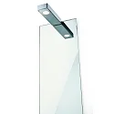 Decor Walther Spejllampe FLAT 1 LED IP44, chrom 