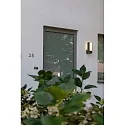 Lutec Udendørs wall luminaire CUBA med bevægelsesdetektor, med kamera, App-kontrol IP44, antracit dæmpbar