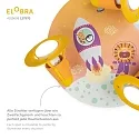 Elobra Rondell LITTLE ASTRONAUTS SPACE MISSION, 3x E14, blå