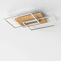 Elobra Loftlampe PANAMA L, 2x 20W, 2200lm, egetræ natur
