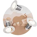 Elobra Rondell SCANDI ANTARKTIS, 3x E14, lilla