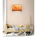 Elobra Pendant luminaire SCANDI SAVANNE 25/40, E27, orange