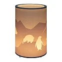 Elobra LED Bordlampe SCANDI SAVANNE 25/15, 3W, orange