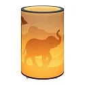 Elobra LED Bordlampe SCANDI SAVANNE 25/15, 3W, orange