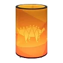 Elobra LED Bordlampe DINOS 25/15, 3W, grøn