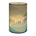 Elobra LED Bordlampe DINOS 25/15, 3W, grøn
